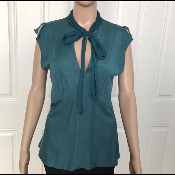 DVF Pussy Bow Blouse - Picture 3 of 4